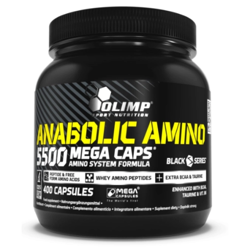 Olimp Anabolic Amino 5500 Mega Caps - 400 Kapsułek