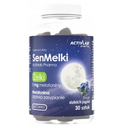 Activlab Pharma SenMelki jagodowe - 30 żelek