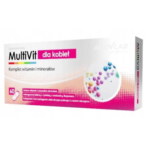 Activlab Pharma Multivit dla kobiet - 60 Kapsułek