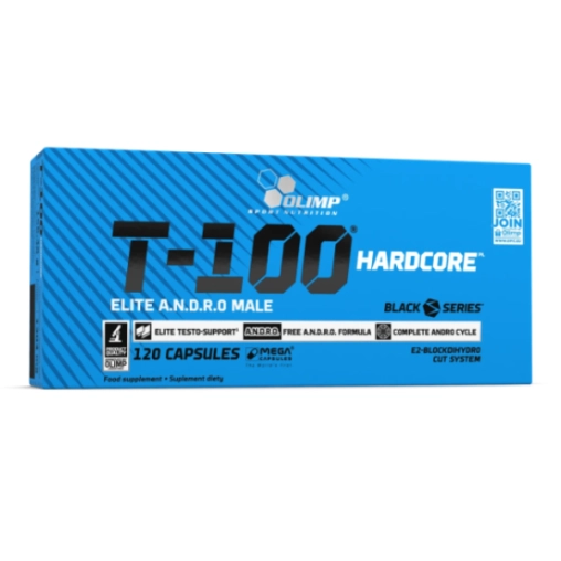 Olimp T-100 Hardcore - 120 Kapsułek