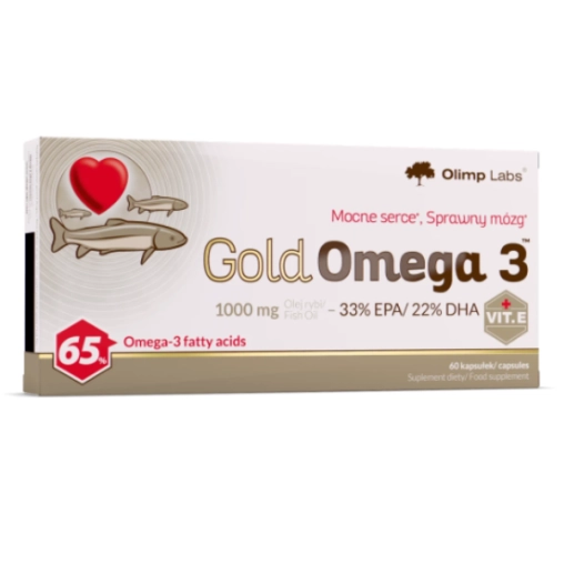 Olimp Gold Omega 3 65% 60 kapsułek