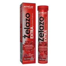 Activlab Pharma Żelazo - 20 tabletek musujących winogrono