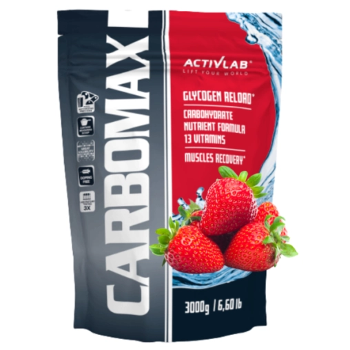 Węglowodany Activlab Carbomax - 3000g Truskawka