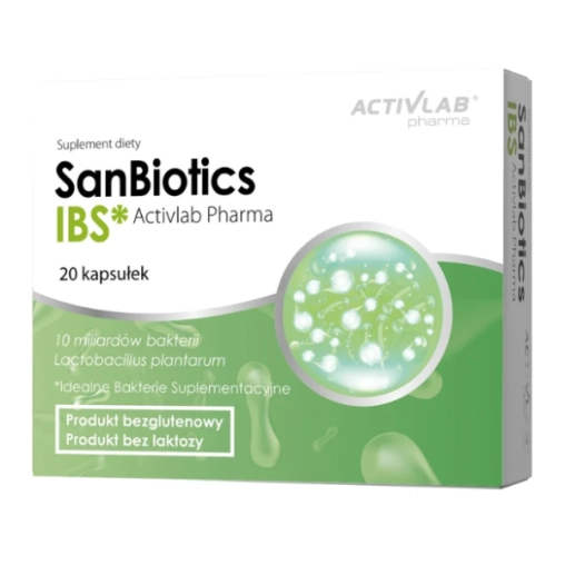 Activlab Pharma SanBiotics IBS - 20 Kapsułek