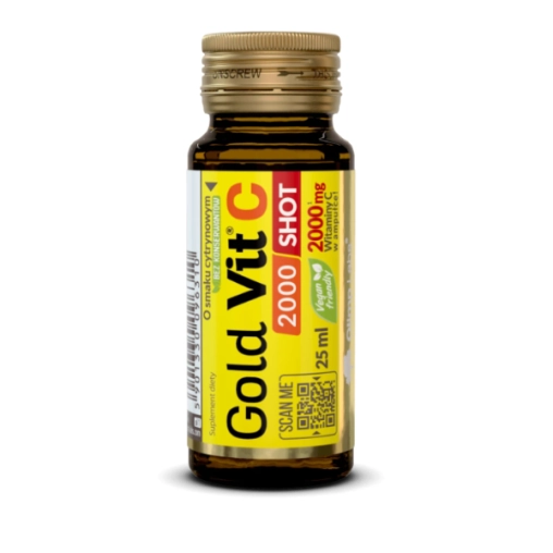 Olimp Gold-Vit C 2000 Shot - 25ml Ampułka szklana Cytryna