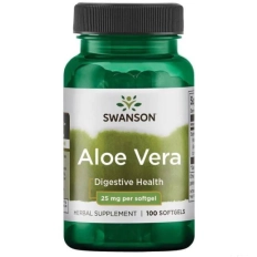 Swanson Aloe Vera - 100 Kapsułek