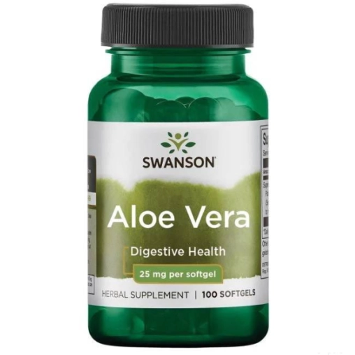Swanson Aloe Vera - 100 Kapsułek