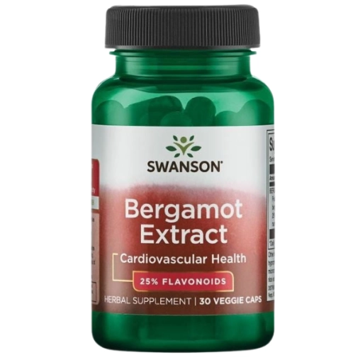 Swanson Bergamot Extract 500mg - 30 Kapsułek