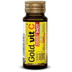Olimp Gold Vit C 2000 Shot Ampułka szklana 25ml Cytrynowy