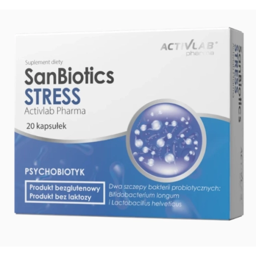 Activlab Pharma SanBiotics Stress - 20 Kapsułek