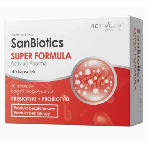 Activlab SanBiotics Super Formula - 40 Kapsułek