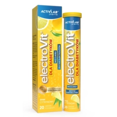 Activlab Pharma ElectroVit dla Diabetyków Cytryna - 20 tabletek musujących