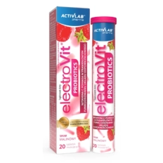 Activlab Pharma ElectroVit Probiotics Malina – 20 tabletek musujących