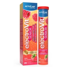 Activlab Pharma ElectroVit Senior Malina – 20 tabletek musujących