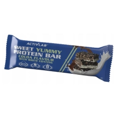 Activlab Sweet Yummy Protein Bar cocoa with white coating 40g