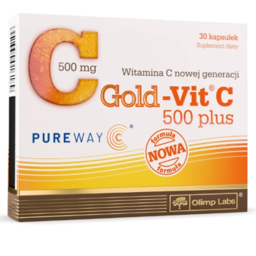 Olimp Gold-Vit C 500 Plus - 30 kapsułek