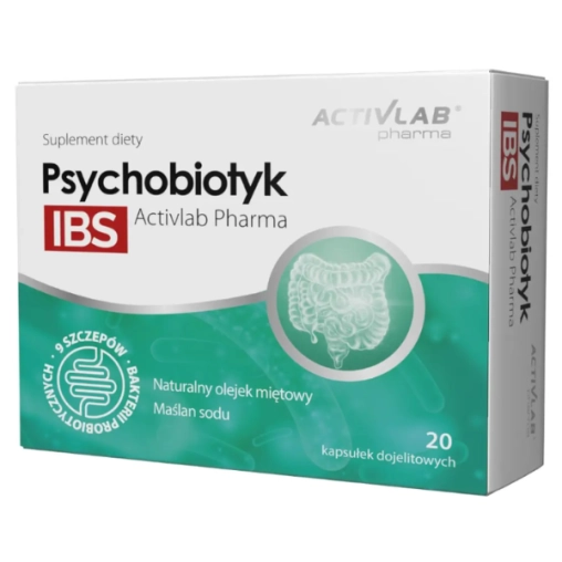 Activlab Psychobiotyk IBS - 20 Kapsułek