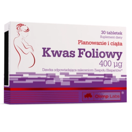 Olimp Kwas Foliowy 400 uq - 30 Tabletek