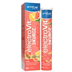 Activlab Pharma ElectroVit Skurcz Pomarańcza-Grejpfrut - 20 tabletek musujących 