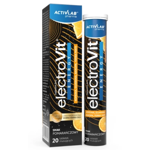 Activlab Pharma ElectroVit Energy Pomarańcza - 20 tabletek musujących