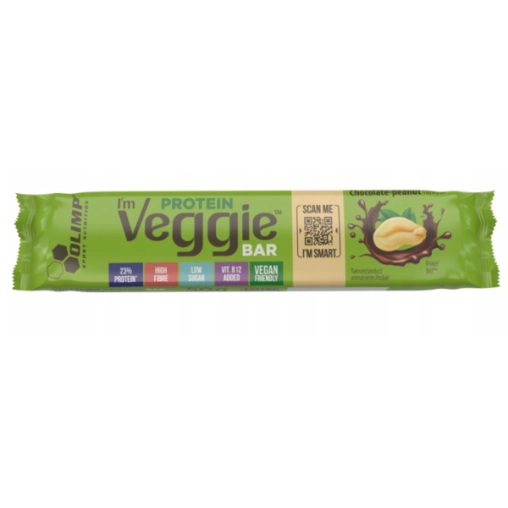 Olimp Baton Im Veggie 50g Czekoladowo-Orzechowy