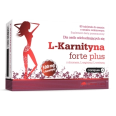 Olimp L-karnityna Forte Wiśnia – 80 tabletek do ssania