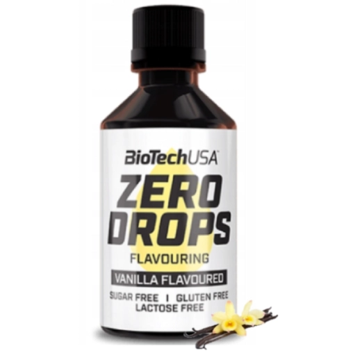 BioTechUSA Zero Drops 50ml Vanilla
