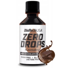 BioTechUSA Zero Drops 50ml Dark Chocolate