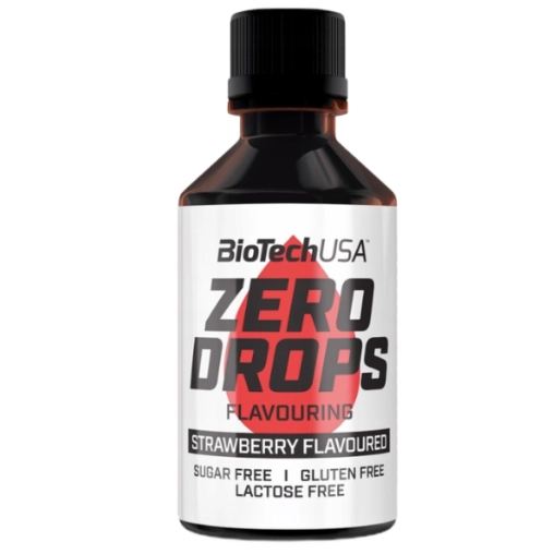 BioTechUSA Zero Drops 50ml Strawberry