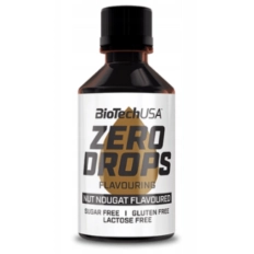 BioTechUSA Zero Drops 50ml Nut Nougat