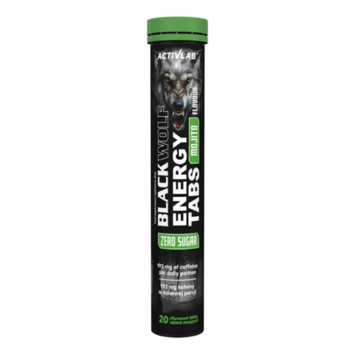 Activlab Black Wolf Energy Tabs Mohito - 20 Tabletek Musujących