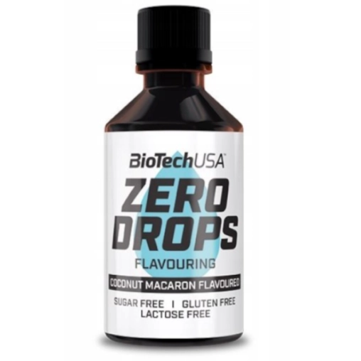 BioTechUSA Zero Drops 50ml Coconut Macaroon