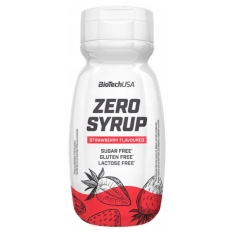 BioTechUSA Zero Syrup 320ml Strawberry