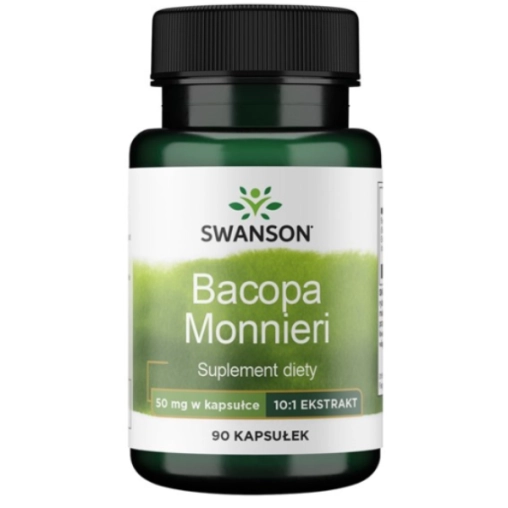 Swanson Bacopa Monnieri 10:1 Extract - 90 Kapsułek