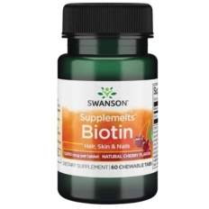 Swanson Biotyna do ssania - 60 Tabletek