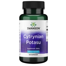 Swanson Cytrynian Potasu 99 mg – 120 Kapsułek