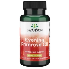 Swanson Evening Primrose Oil 500mg Olej z wiesiołka - 100 Kapsułek