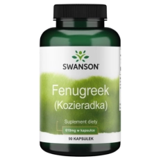 Swanson Fenugreek Kozieradka 610mg - 90 Kapsułek
