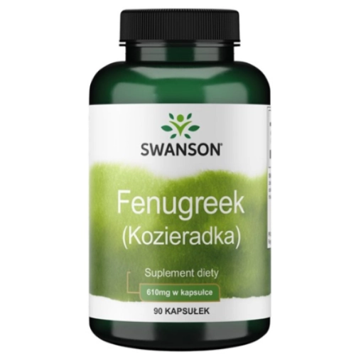 Swanson Fenugreek Kozieradka 610mg - 90 Kapsułek