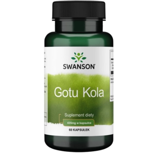 Swanson Gotu Kola 435mg - 60 Kapsułek
