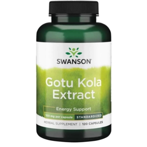 Swanson Gotu Kola ekstrakt 100 mg - 120 Kapsułek