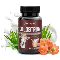 Skoczylas Colostrum siara kozia z pigwą - 60 Kapsułek