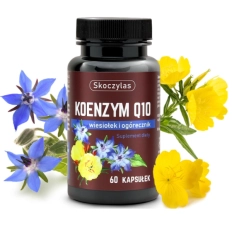Skoczylas Koenzym Q10, wiesołek i ogórecznik - 60 Kapsułek
