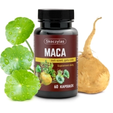 Skoczylas Maca + żeń szeń + Gotu cola - 60 Kapsułek