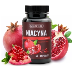 Skoczylas Niacyna z granatem - 60 Kapsułek