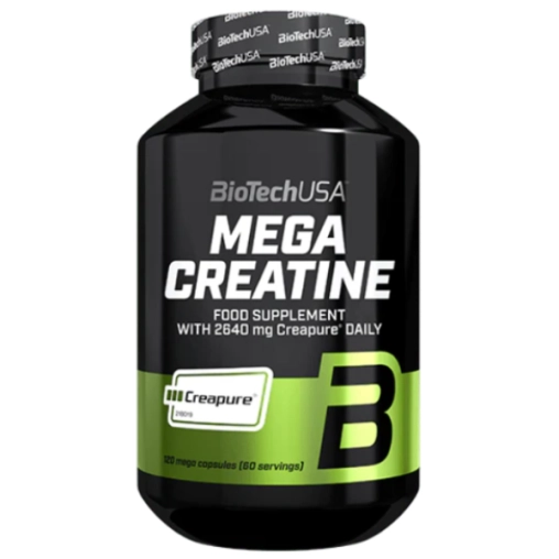 BioTechUSA Mega Creatine - 120 Kapsułek