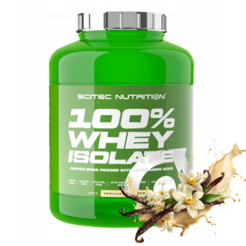 Scitec 100% Whey Isolate - 1816g Wanilia