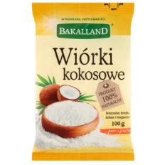 Bakalland Wiórki kokosowe - 100g