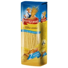 Makaron Jastrzębski Nitka Cienka 2-jajeczny - 250g