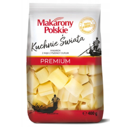 Makarony Polskie Makaron Premium z mąki z pszenicy durum 400g